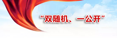 “雙隨機(jī)、一公開(kāi)”