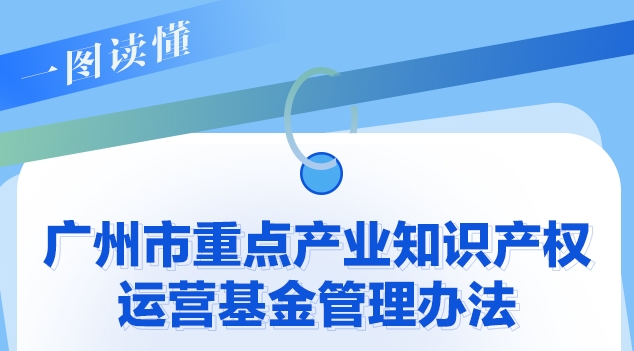 【一圖讀懂】廣州市重點(diǎn)產(chǎn)業(yè)知識(shí)產(chǎn)權(quán)運(yùn)營基金管理辦法