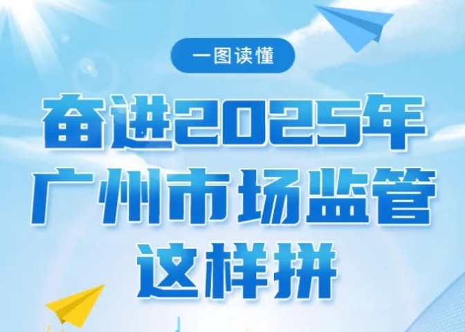 【一圖讀懂】奮進(jìn)2025年，廣州市場監(jiān)管這樣拼！